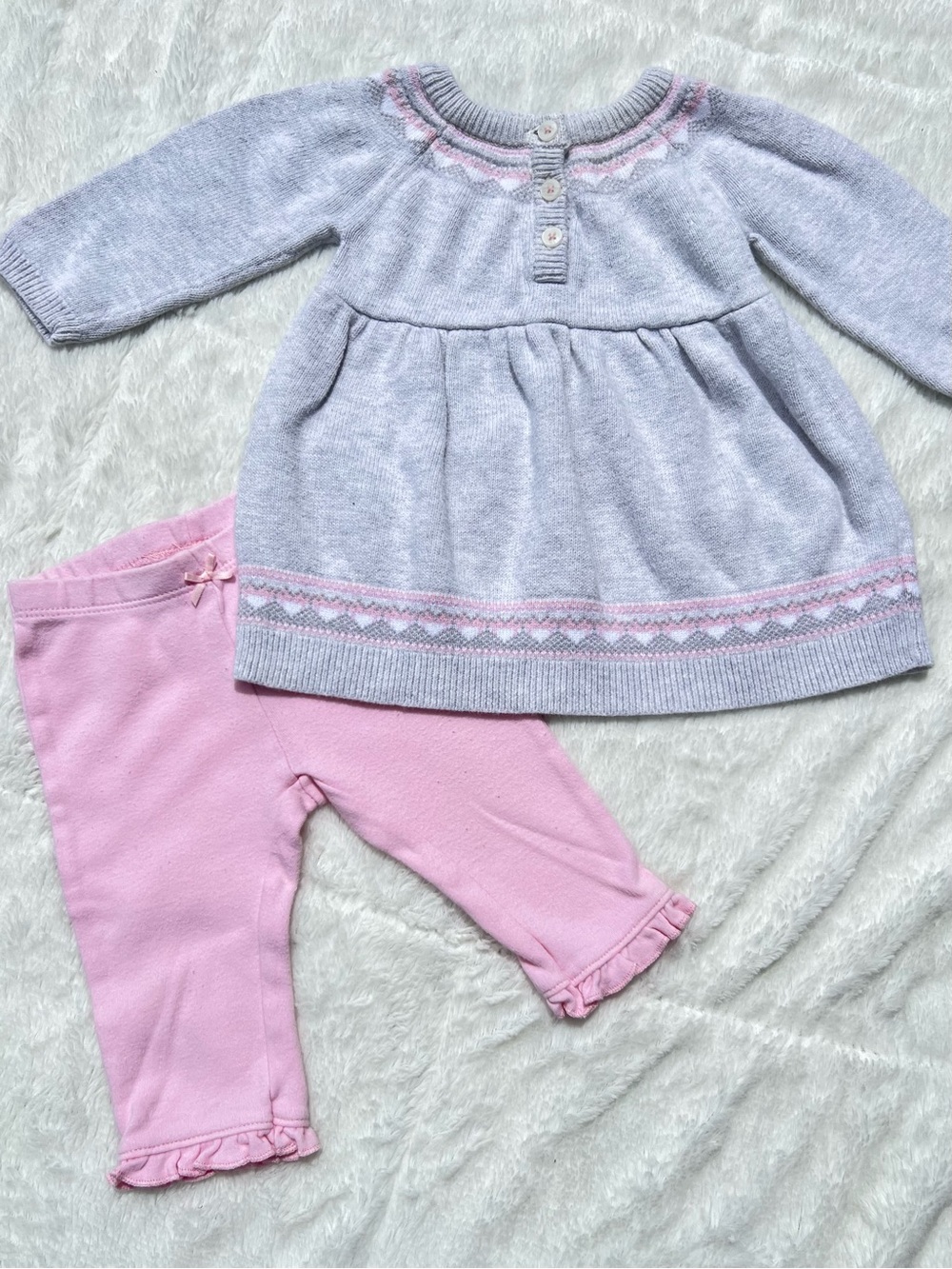 CARTERS Infant Girls Sweater & leggings